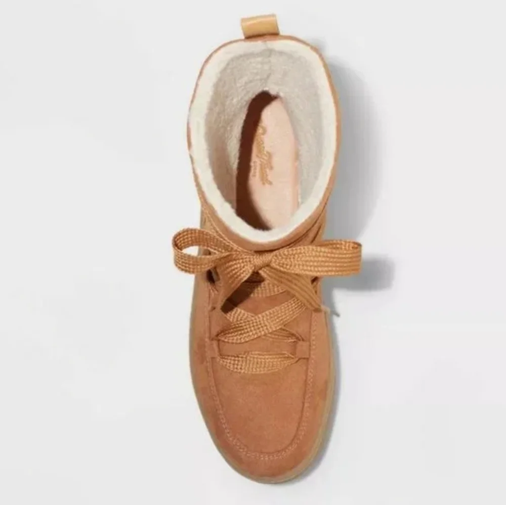 Universal Thread Cognac Winter Boots Size 8.5 New